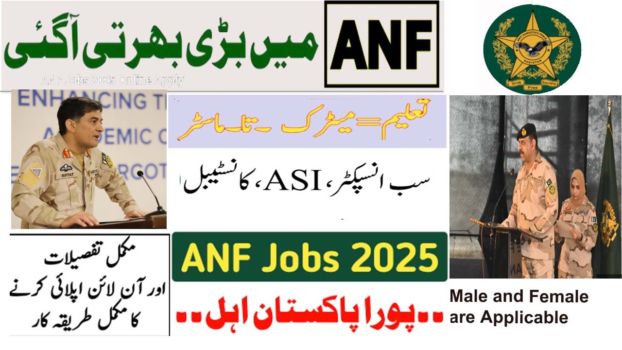 ANF Jobs 2025 | Apply online