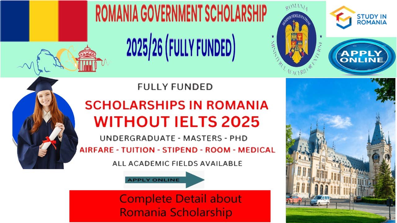 Romania Scholarship 2025 | Apply Online