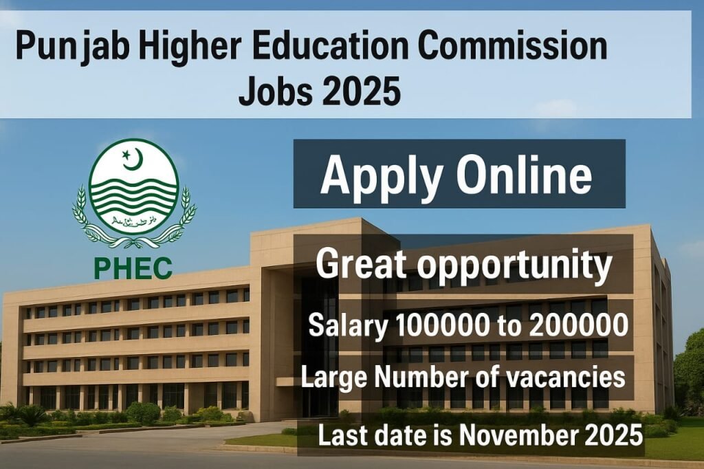 Punjab Higher Education Commission Jobs 2025