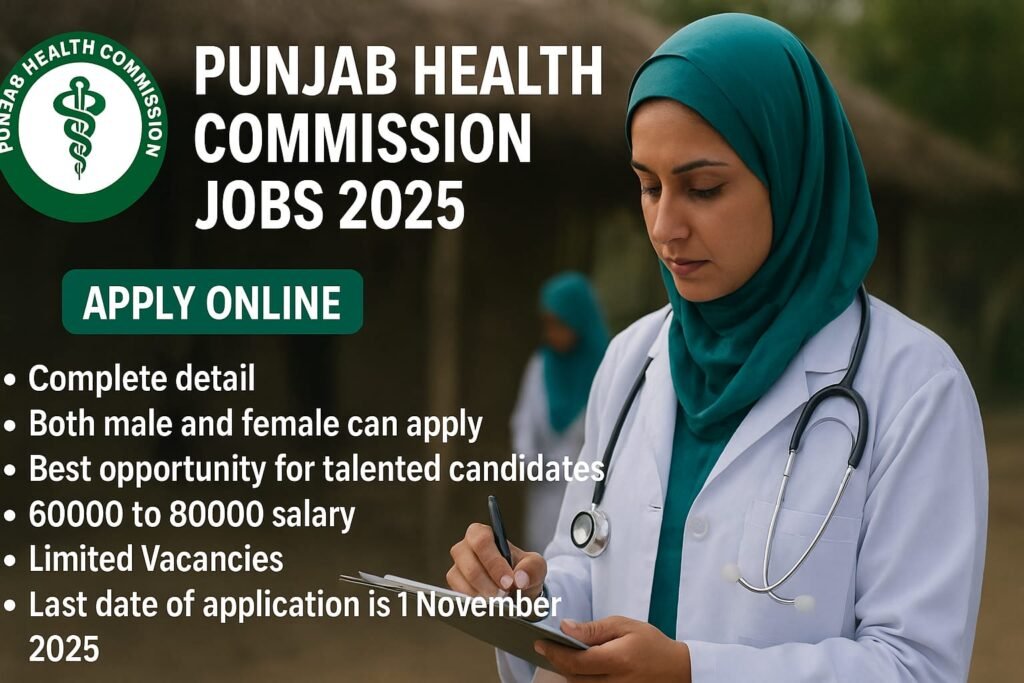 Punjab Health Commission Jobs 2025