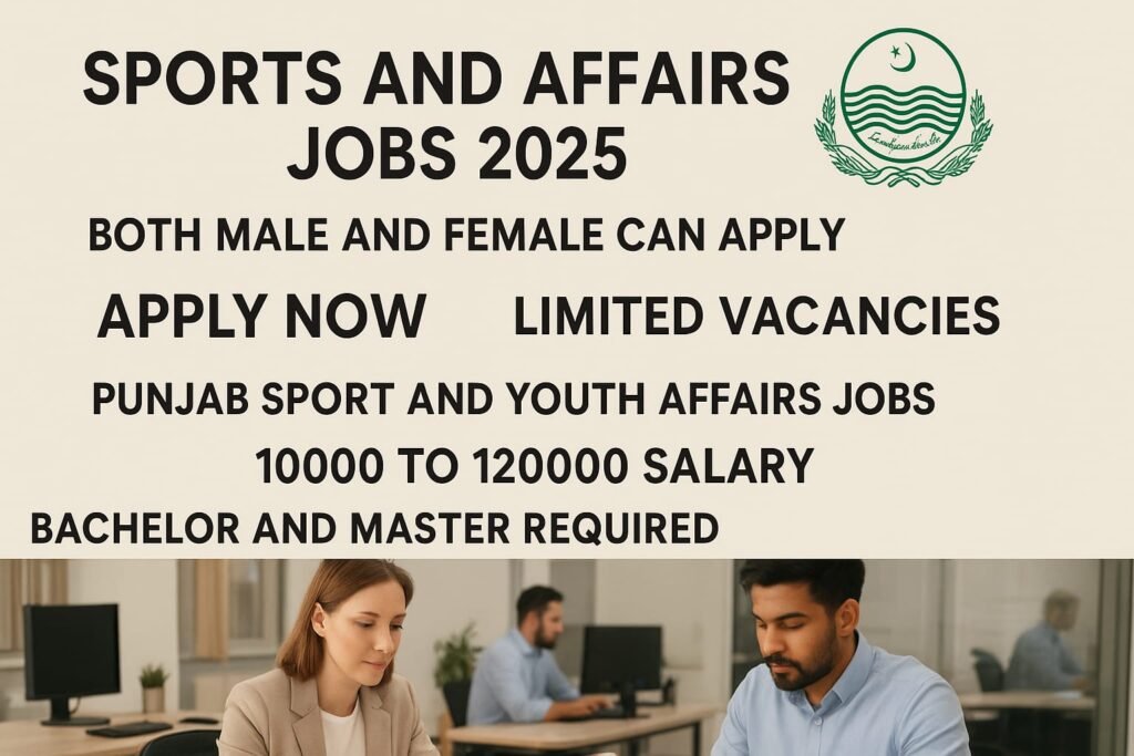 Sport and Youth Affairs Jobs 2025
