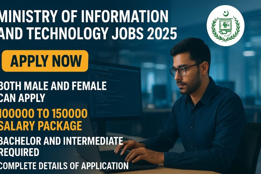 Ministry of Information Technology Jobs 2025: Exciting Career Opportunities in Pakistan