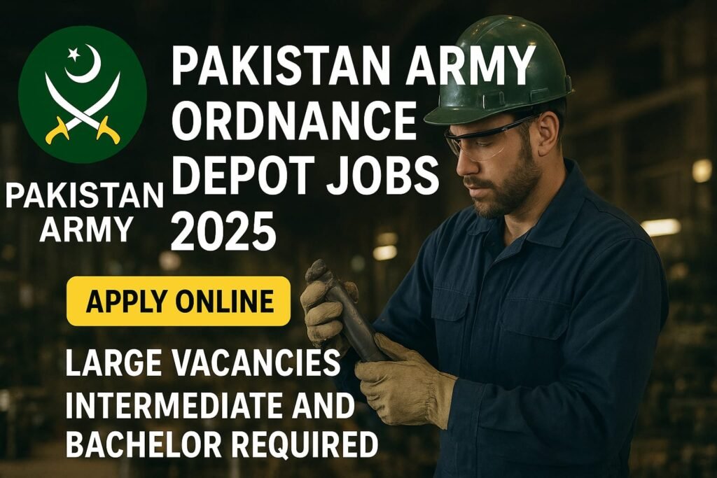 Pakistan Army Ordnance Depot Jobs 2025 | Apply Now for Secure Future